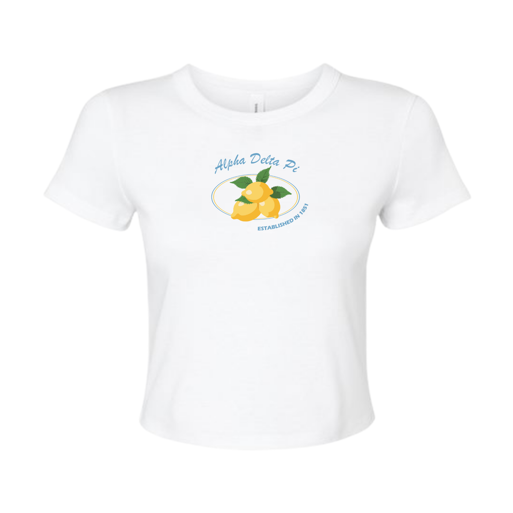Alpha Delta Pi Sorority Main Squeeze Baby Tee