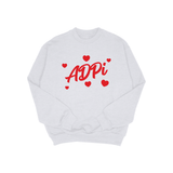 Alpha Delta Pi Sweetie Sorority Crewneck Sweatshirt
