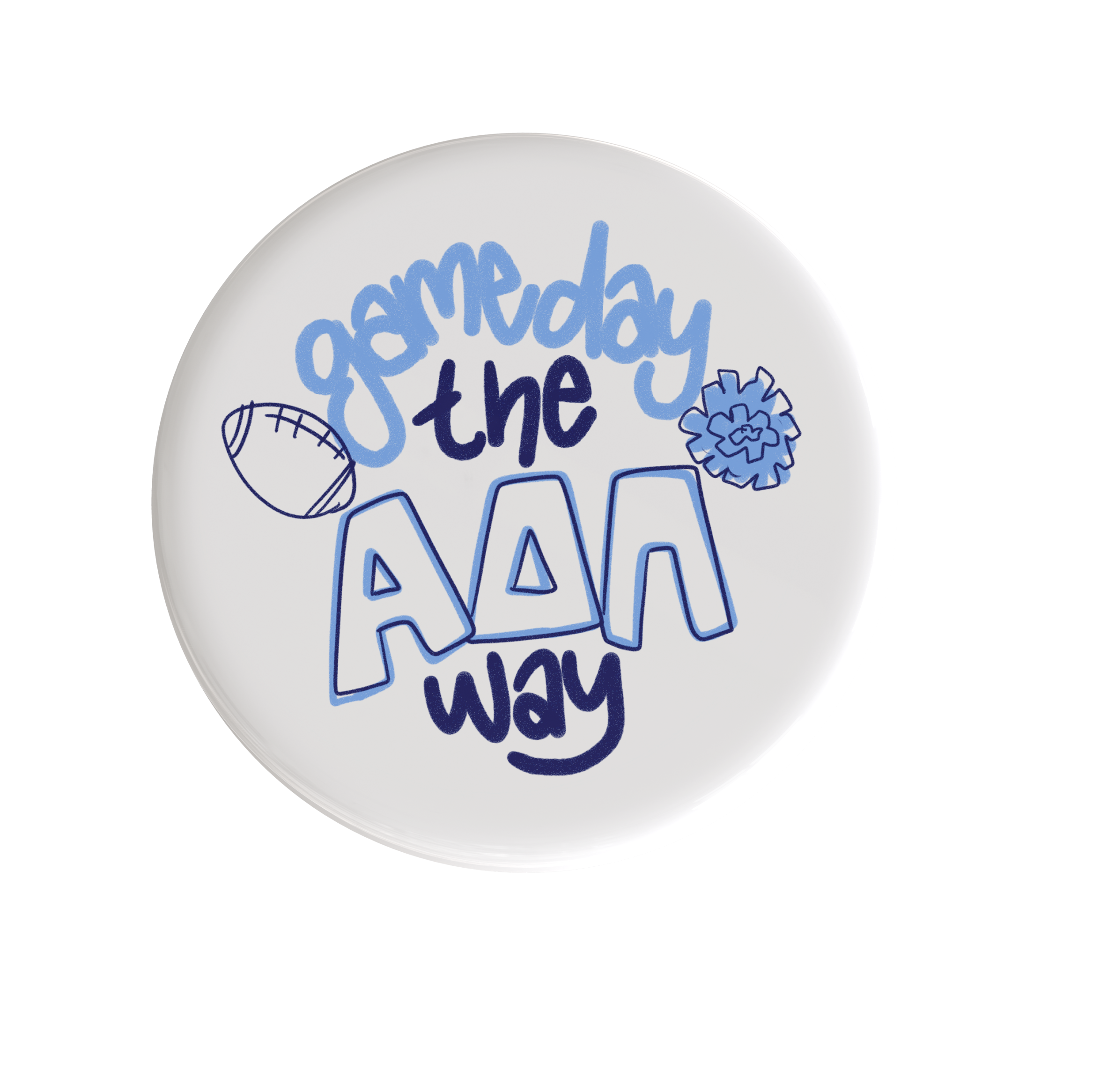 Alpha Delta Pi Gameday Way Button