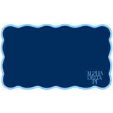 Scalloped Sorority Desk Mat