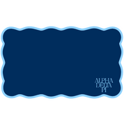 Scalloped Sorority Desk Mat