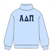 Classic Twill Sorority Embroidered Mock Neck