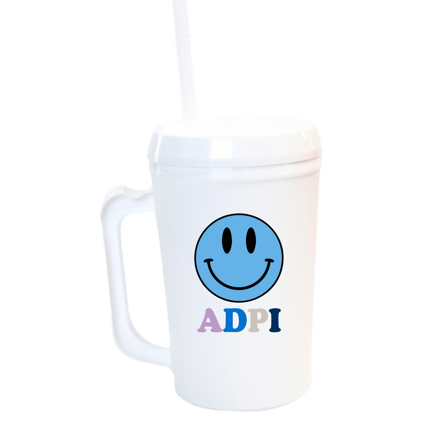 Alpha Delta Pi All Smiles Sorority Mug
