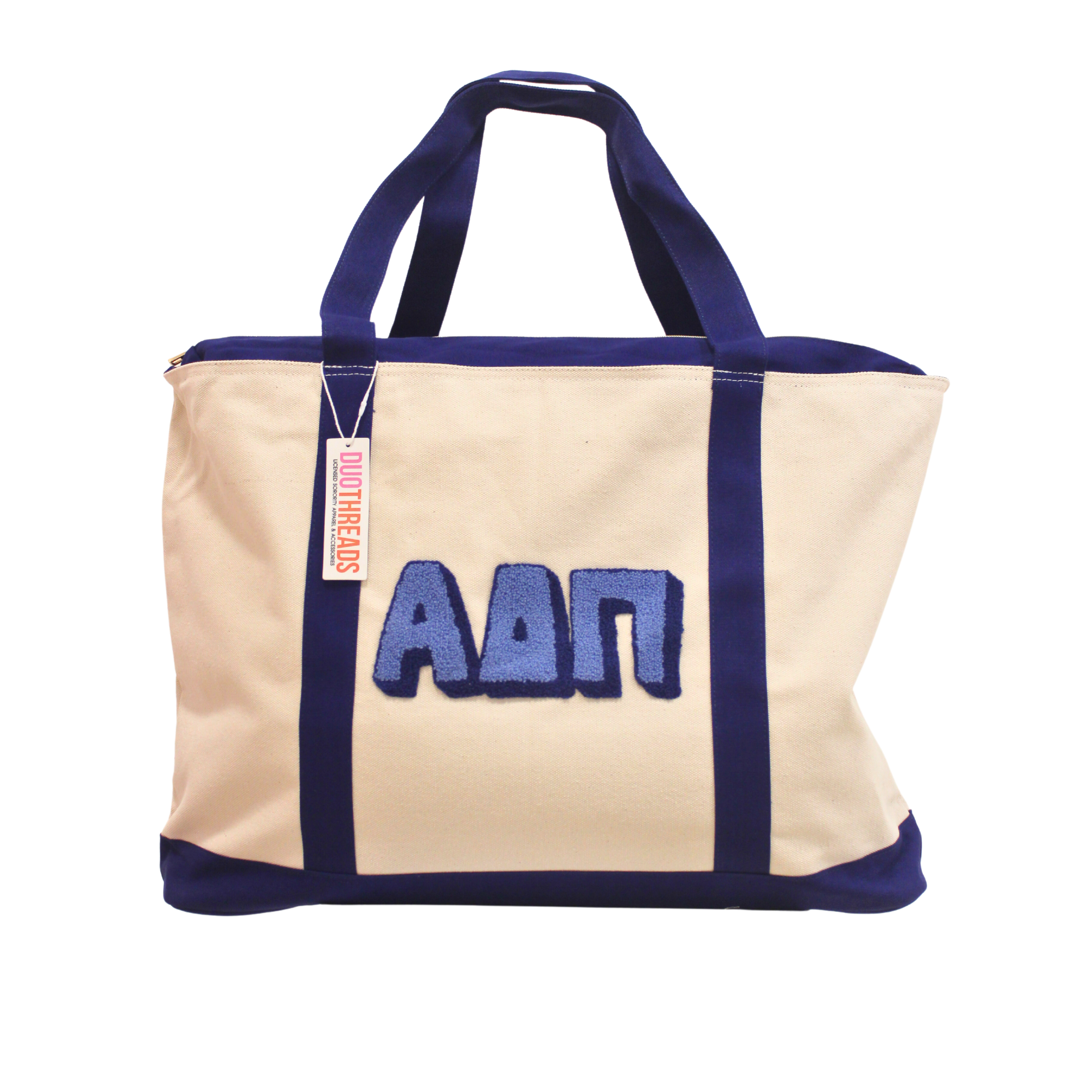 Alpha Delta Pi Chenille Weekender Sorority Tote