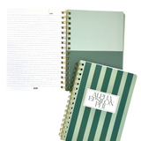 Alpha Epsilon Phi Stripe Sorority Notebook