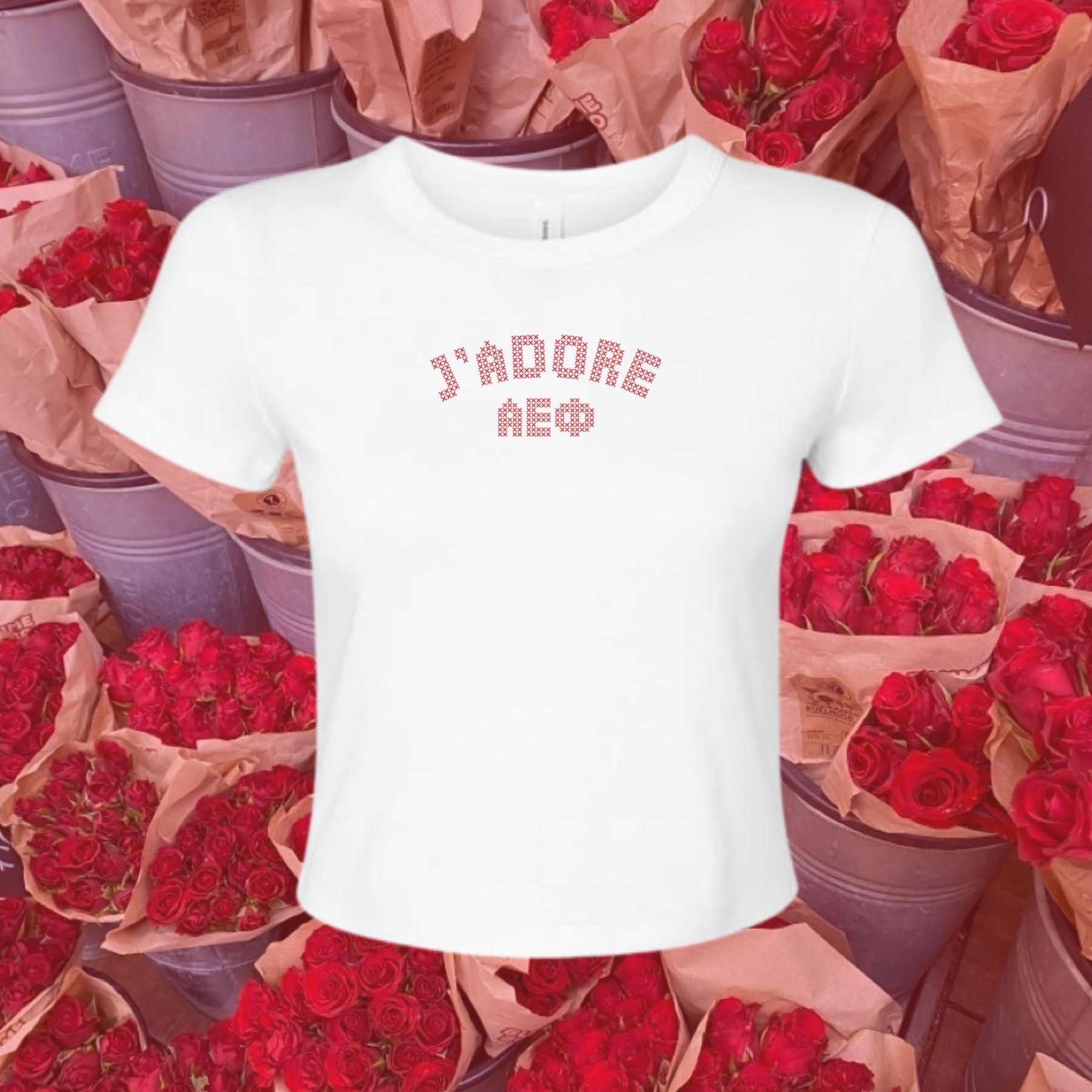 Alpha Epsilon Phi J'Adore Sorority Baby Tee