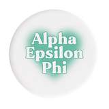 Alpha Epsilon Phi Big Heart Sorority Button