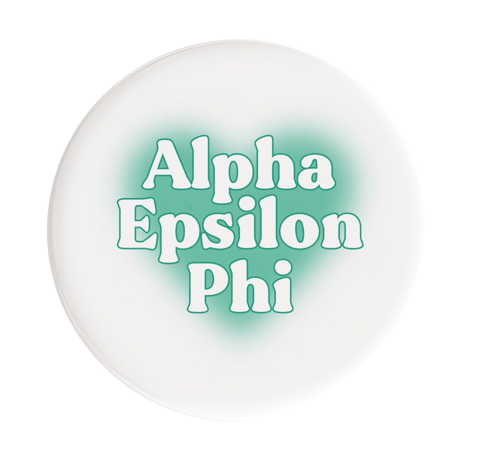 Alpha Epsilon Phi Big Heart Sorority Button