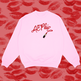 Alpha Epsilon Phi Flirty Sorority Crewneck Sweatshirt
