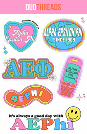 Sorority Y2K Sticker Sheet