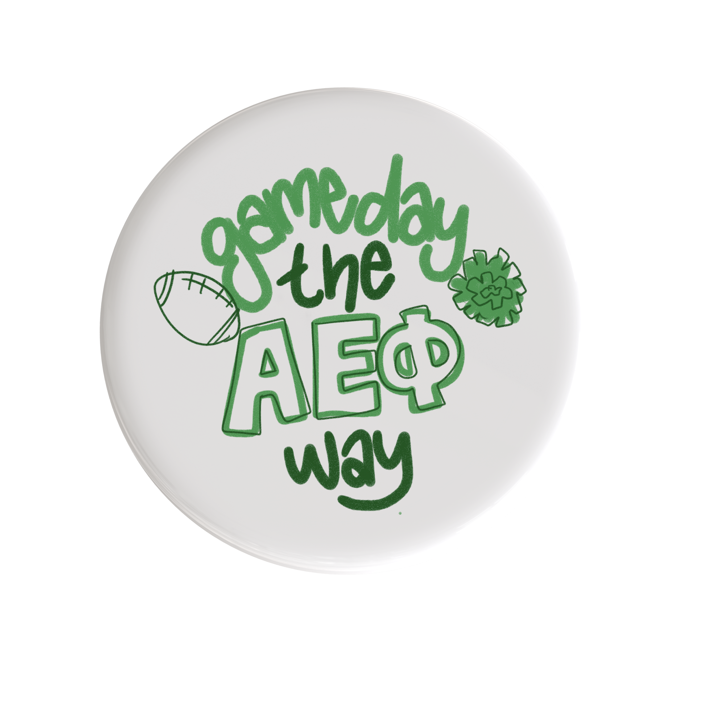 Alpha Epsilon Phi Gameday Way Button