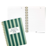 Alpha Epsilon Phi Stripe Sorority Notebook