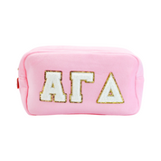 Chenille Sorority Cosmetic Bag