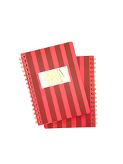 Alpha Gamma Delta Stripe Sorority Notebook