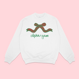 Alpha Gamma Delta Coquette Crewneck
