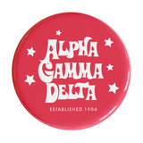 Alpha Gamma Delta Dreamweaver Sorority Button