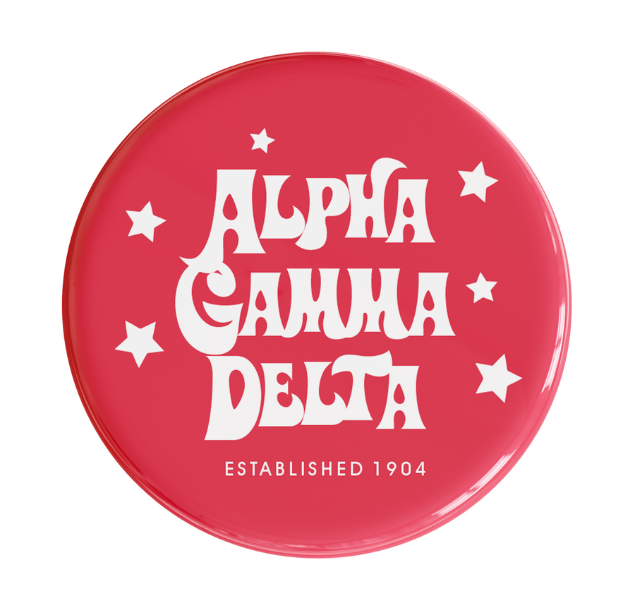 Alpha Gamma Delta Dreamweaver Sorority Button