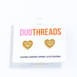 Sorority Heart Earrings