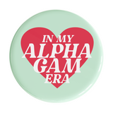 Alpha Gamma Delta In My Era Sorority Button