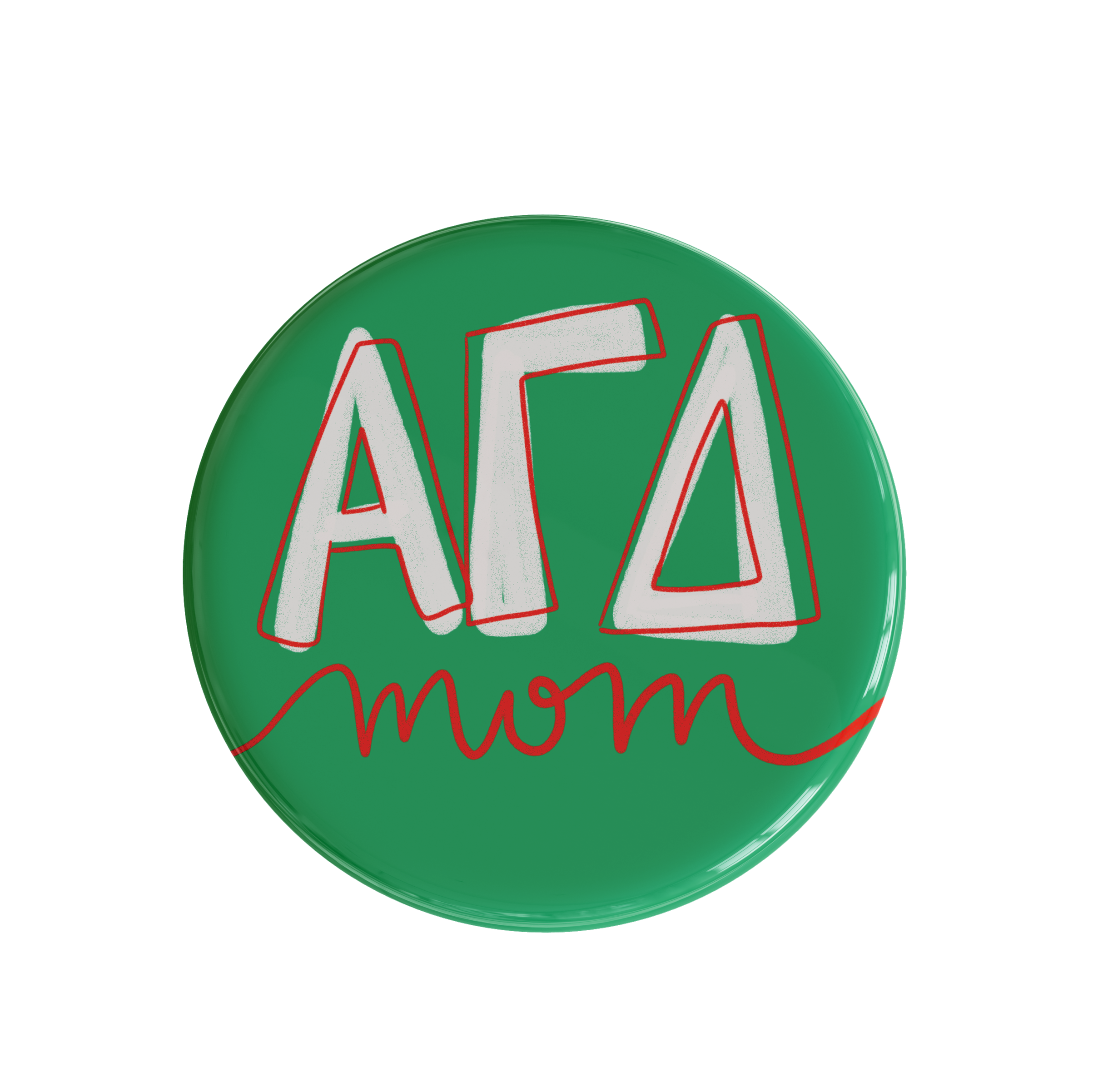 Classic Sorority Mom Gameday Button (Includes One)