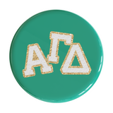 Alpha Gamma Delta Varsity Letter Sorority Button