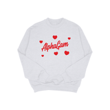 Alpha Gamma Delta Sweetie Sorority Crewneck Sweatshirt