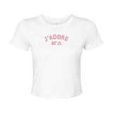 Alpha Gamma Delta J'Adore Sorority Baby Tee