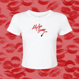 Alpha Gamma Delta Flirty Sorority Baby Tee