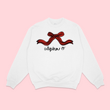 Alpha Omicron Pi Coquette Crewneck