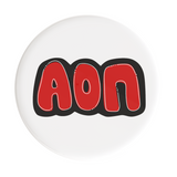Alpha Omicron Pi Bubbly Sorority Button