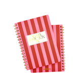 Alpha Omicron Pi Stripe Sorority Notebook