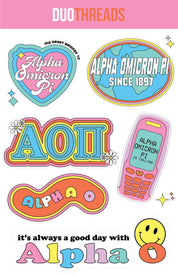 Sorority Y2K Sticker Sheet