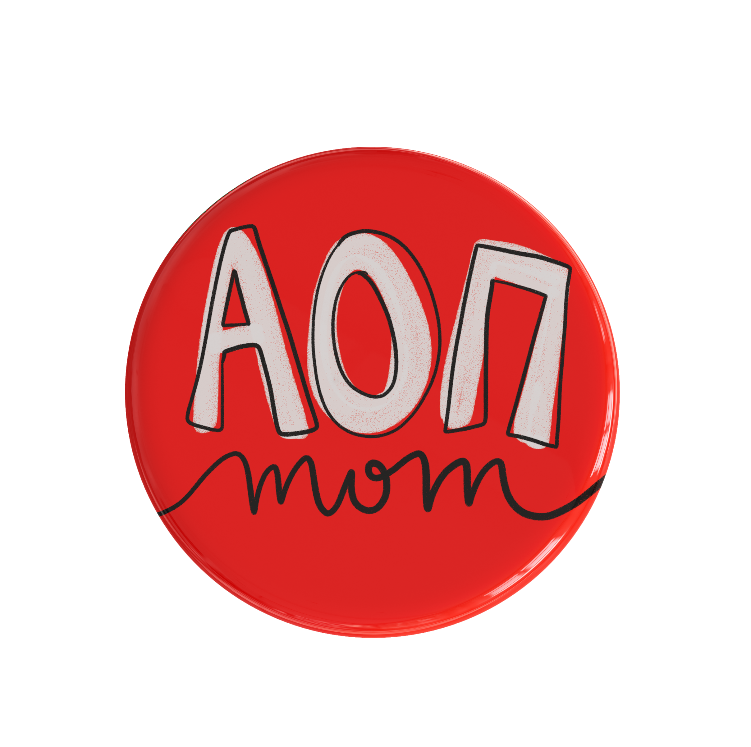 Classic Sorority Mom Gameday Button (Includes One)