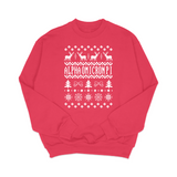 Alpha Omicron Pi Winter Wonderland Sweatshirt