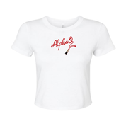 Alpha Omicron Pi Flirty Sorority Baby Tee