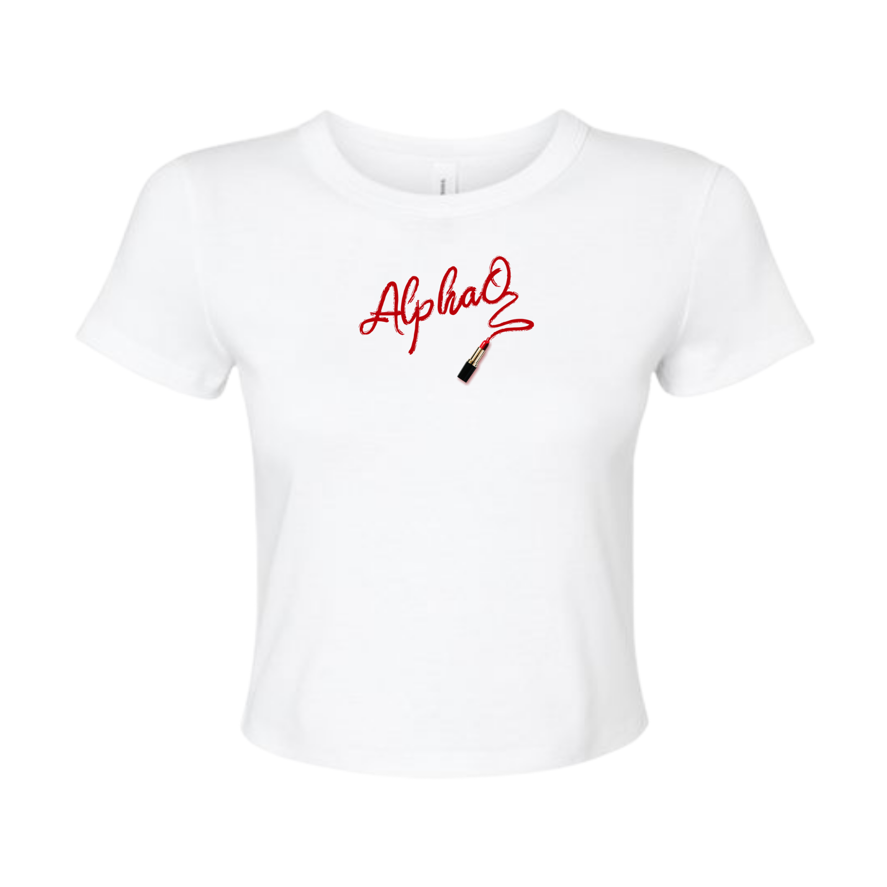 Alpha Omicron Pi Flirty Sorority Baby Tee
