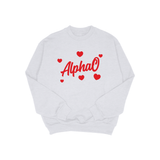 Alpha Omicron Pi Sweetie Sorority Crewneck Sweatshirt