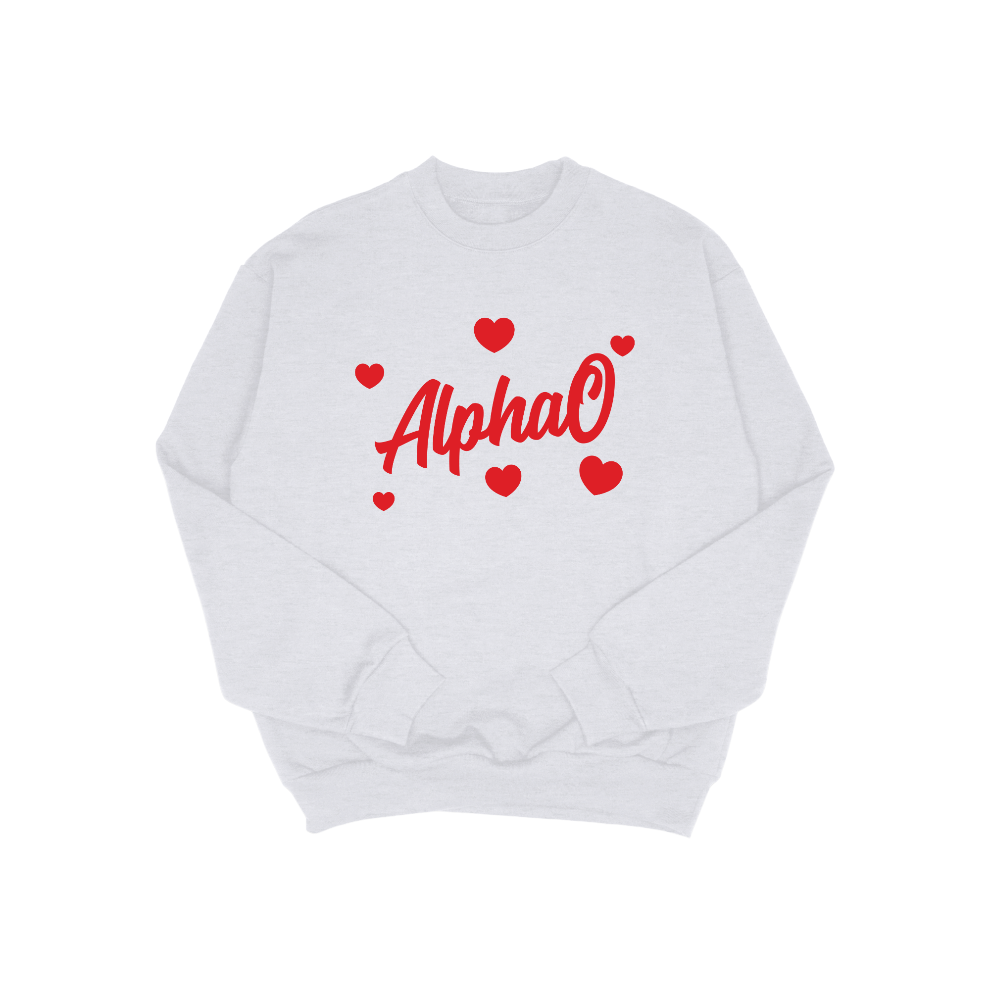 Alpha Omicron Pi Sweetie Sorority Crewneck Sweatshirt