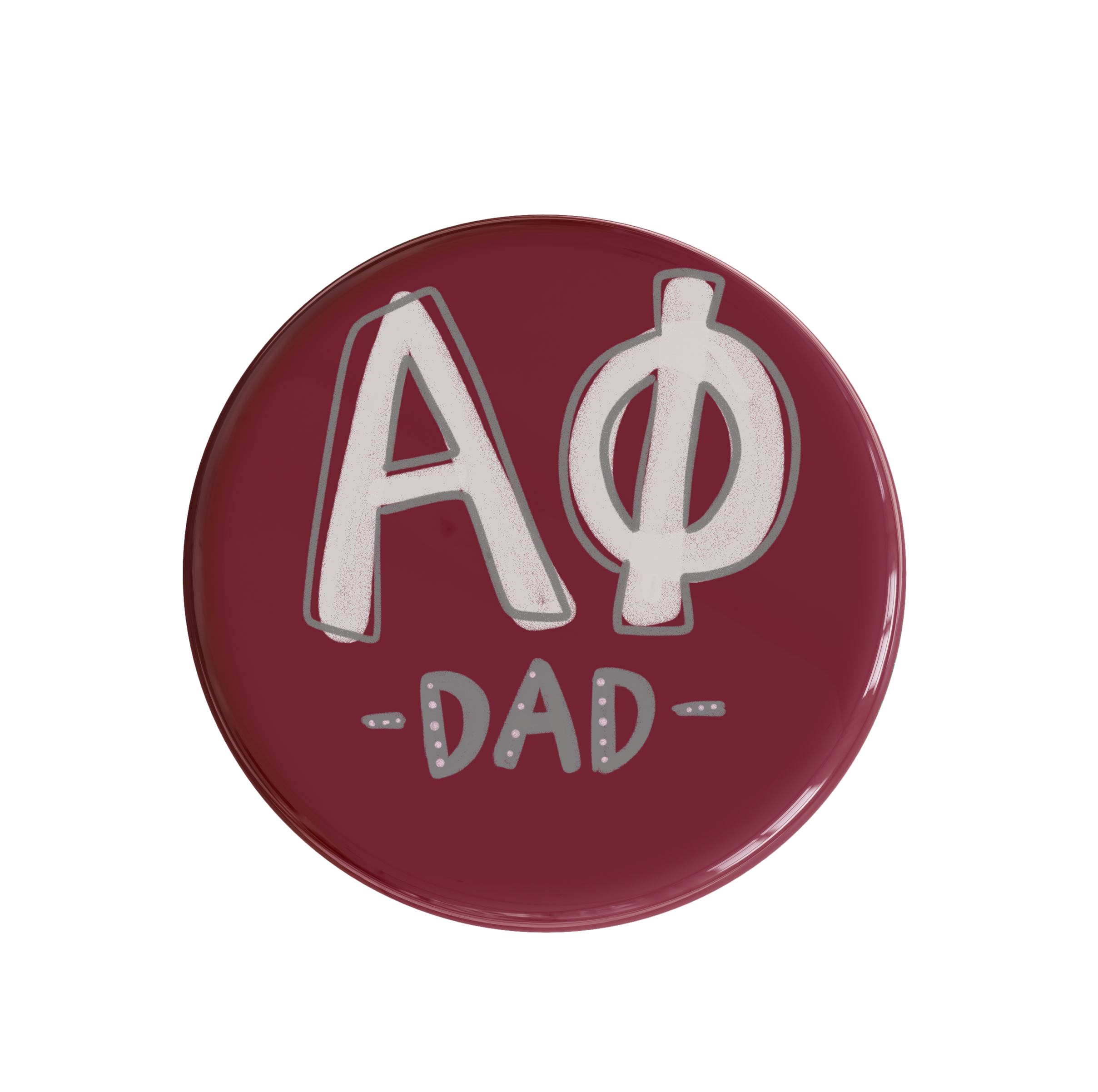 Classic Sorority Dad Gameday Button (Includes One)