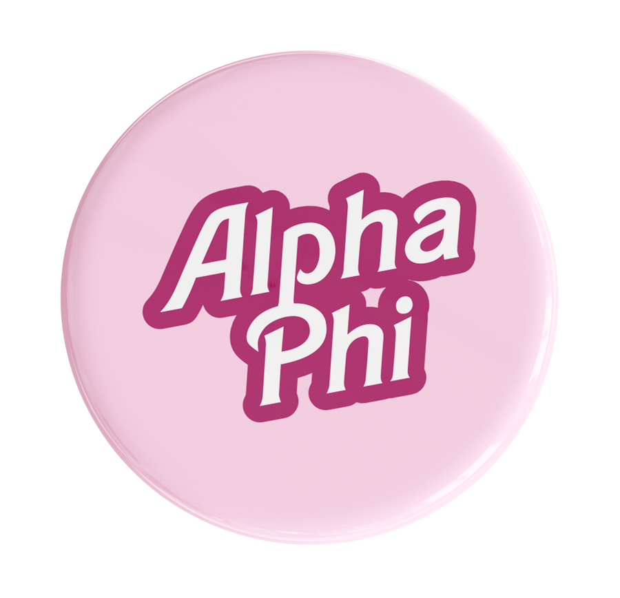 Alpha Phi Dreamhouse Sorority Button