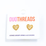 Sorority Heart Earrings