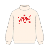 Alpha Phi Sweetie Sorority Mock Neck and Shorts