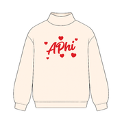 Alpha Phi Sweetie Sorority Mock Neck and Shorts