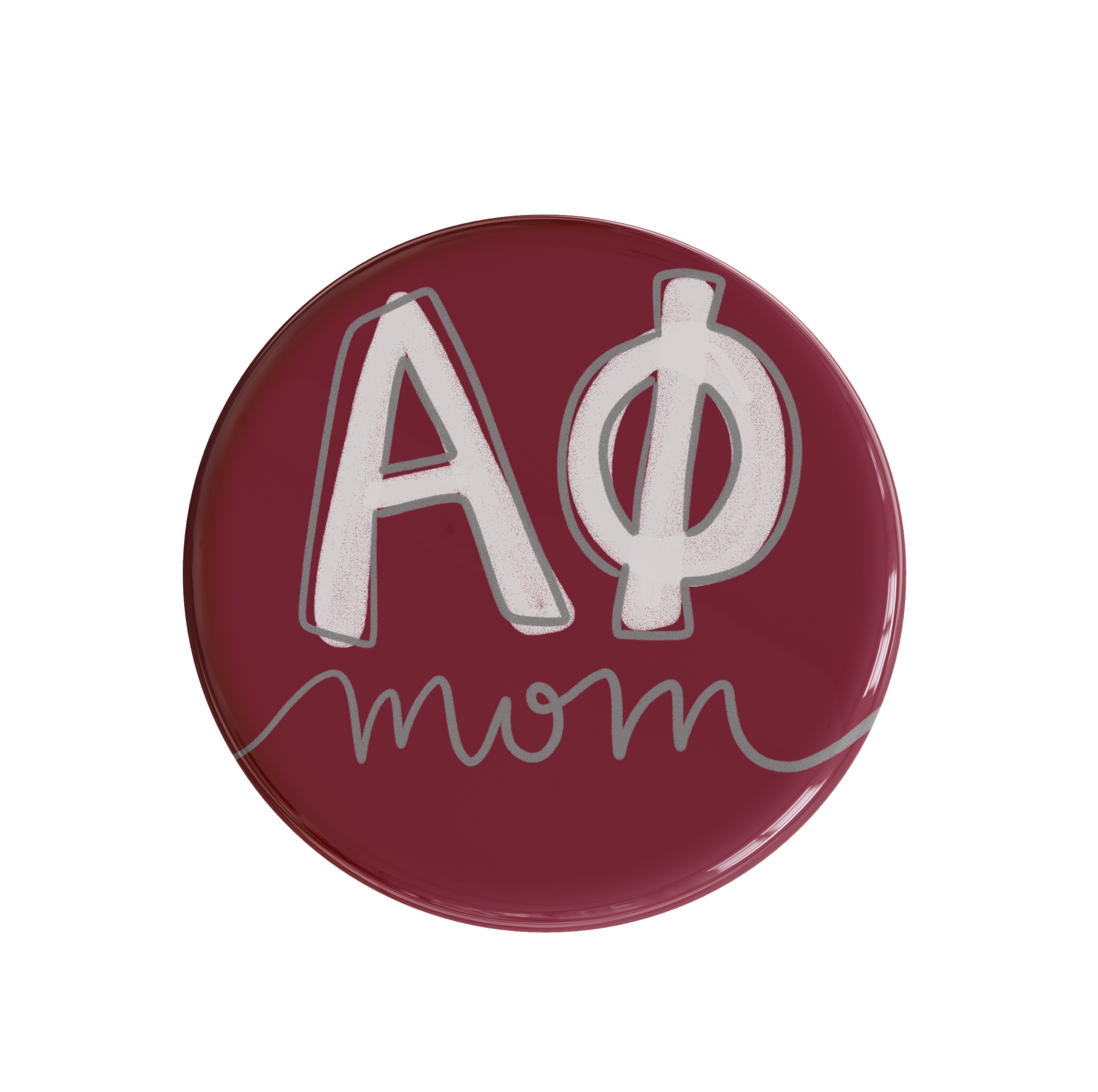 Classic Sorority Mom Gameday Button (Includes One)