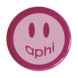 Alpha Phi Smile Sorority Button