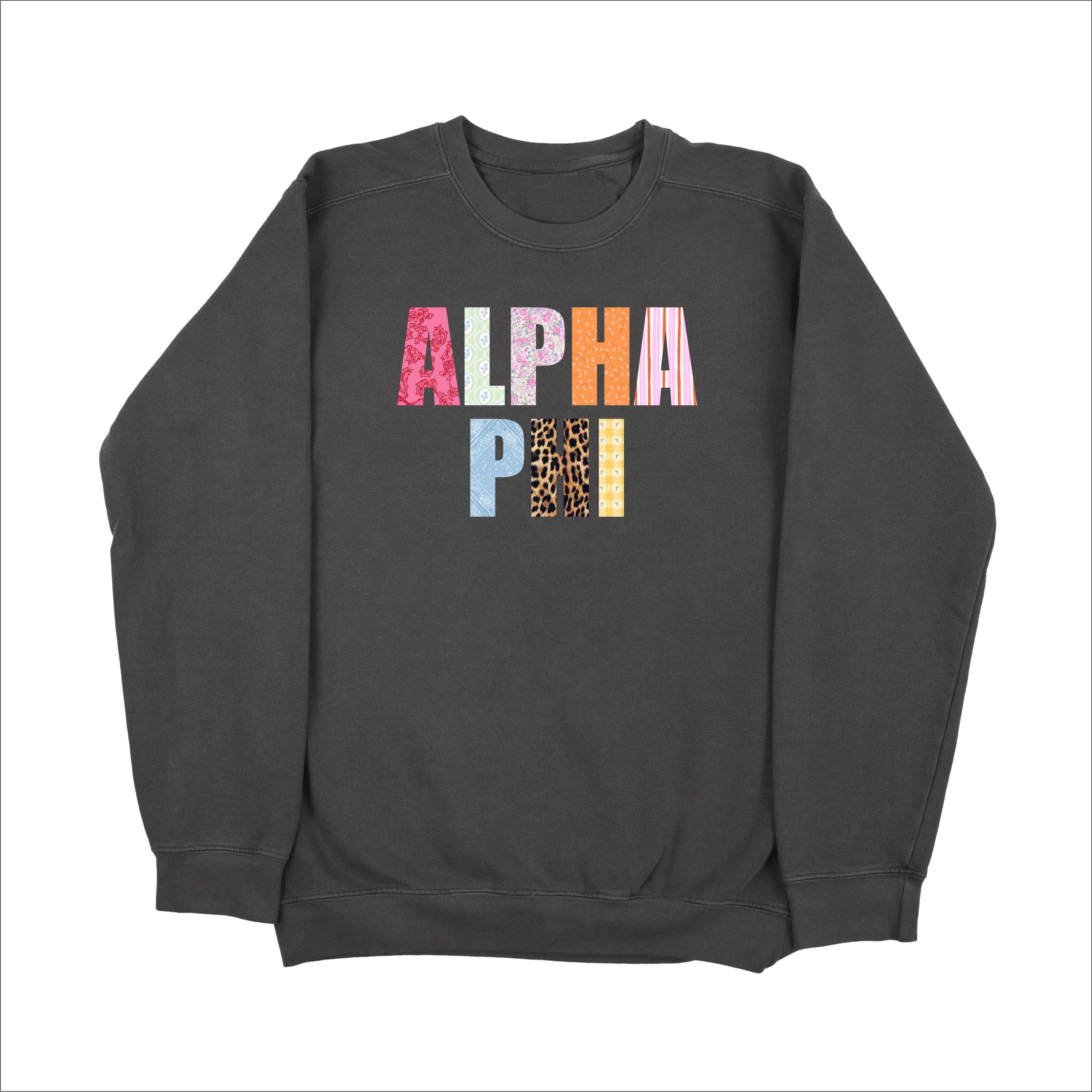 Alpha Phi Scrapbook Sorority Sweatshirt