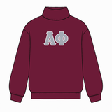 Classic Twill Sorority Embroidered Mock Neck
