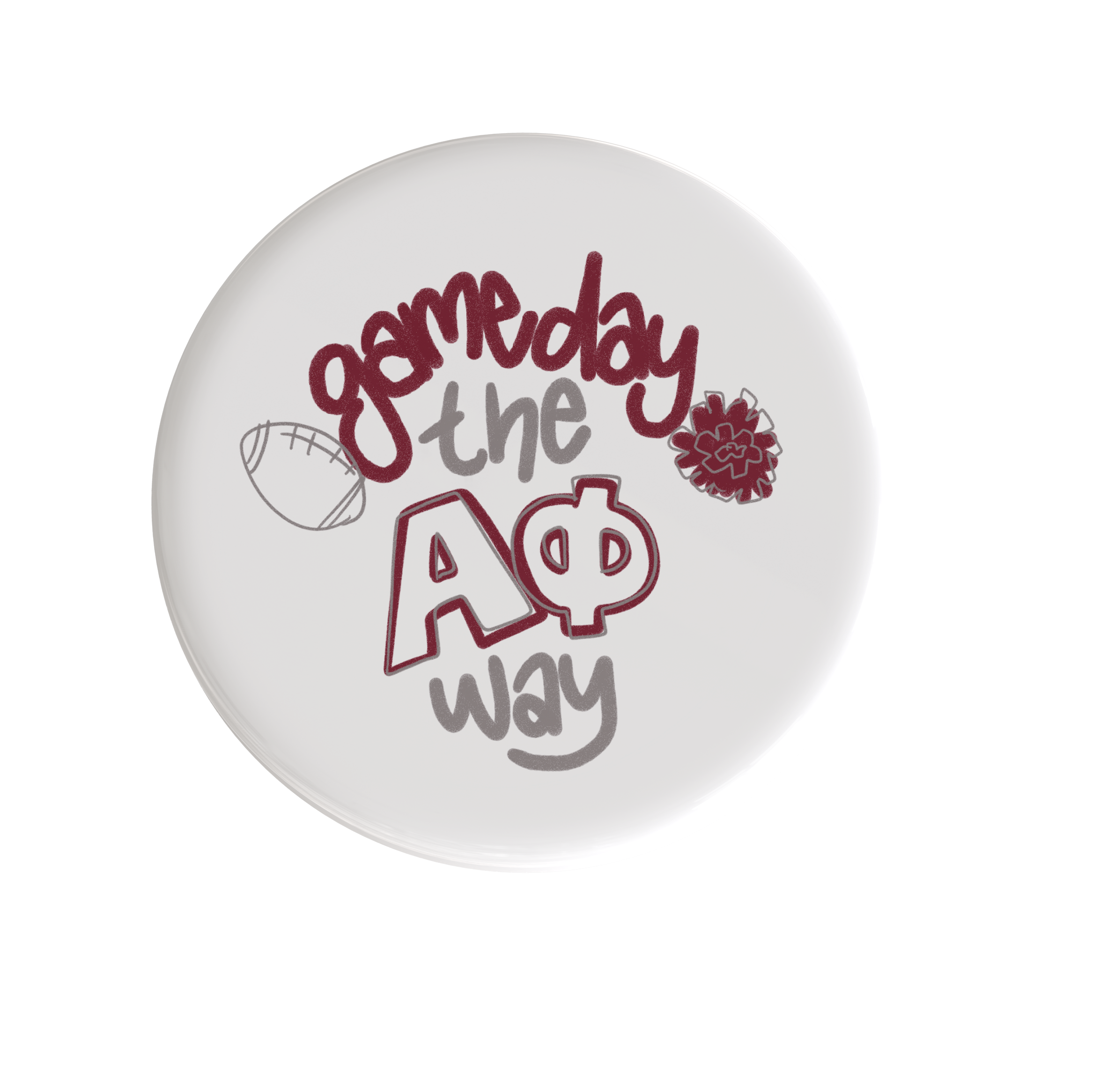 Gameday Way Sorority Button