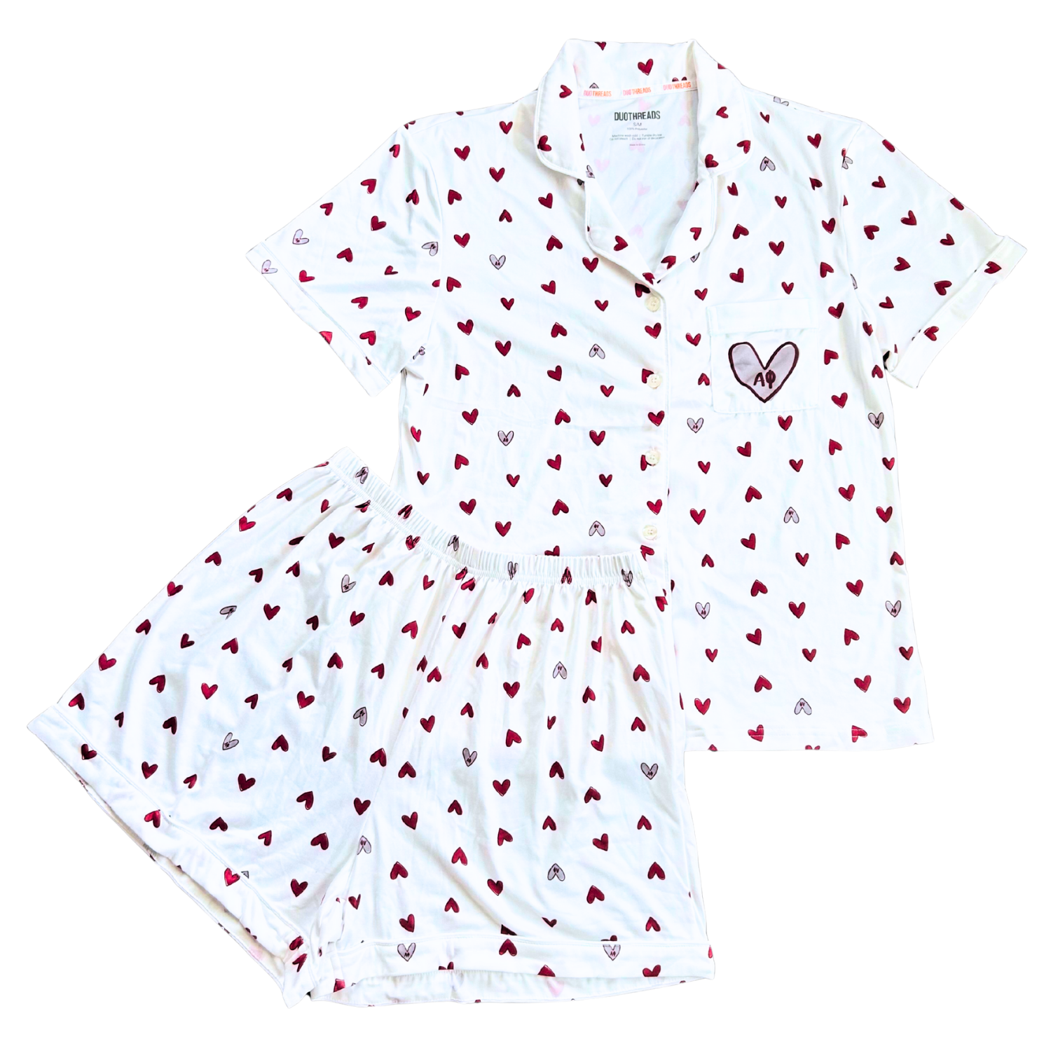 Love Letters Sorority PJ Set