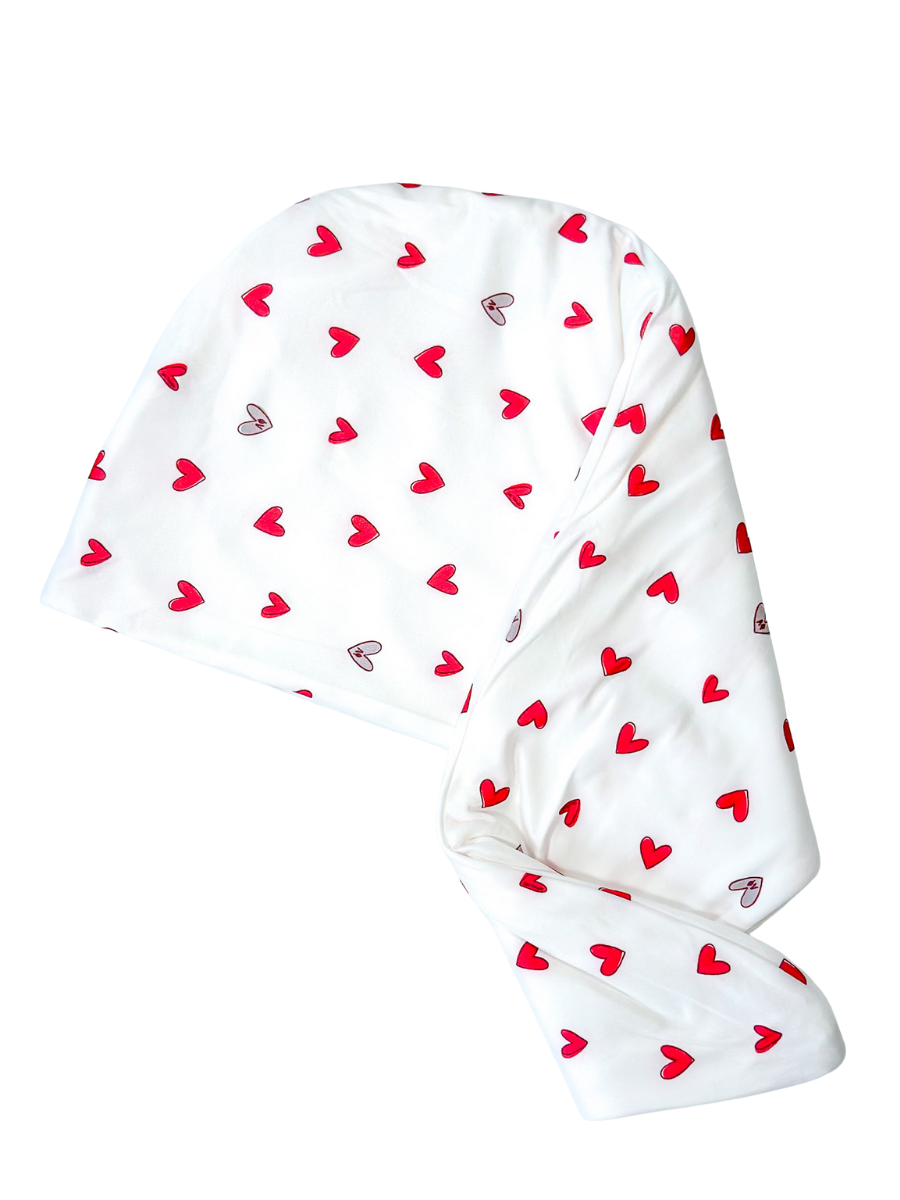 Alpha Phi Love Letters Sorority Towel Hair Wrap